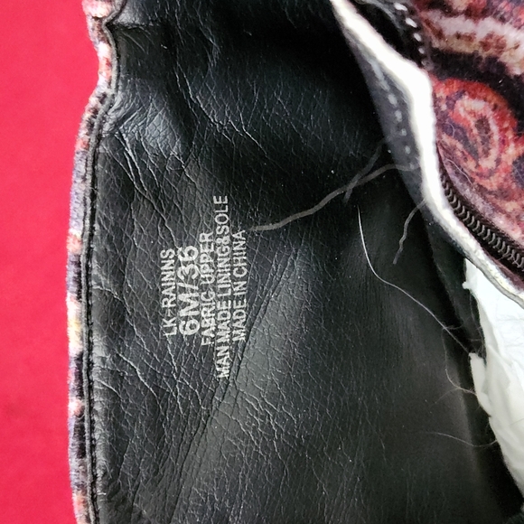 Ankle Suede with fun patern - Picture 5 of 6